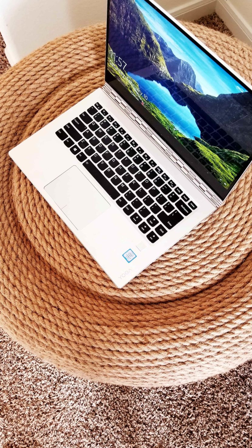 DIY Jute Rope Tire Ottoman TechUpgrade.info